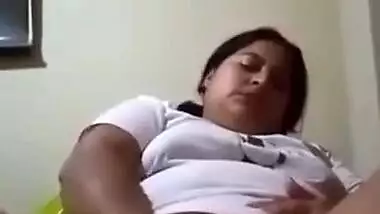 Horny Mature Wife Masturbating