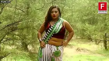 Poulami saree lover saree navel armpit blouse naari nandini nayek saree fashion