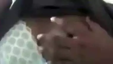 Horny girl shows boobs on video call to lover viral MMS