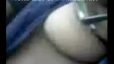 Pressing Her Boobs