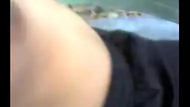 Lewd beauty gives her boyfriend an early morning oral-job