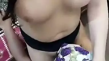 Young boy shoots blowjob MMS with a sexy shemale