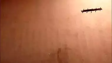 Tamil wife bathing caught on camera in hotel room