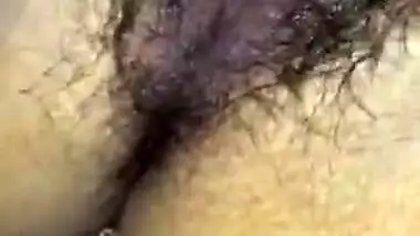 Desi girl friend boob pressing and pussy fingering by lover