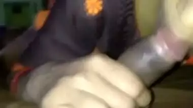 Desi cute face bhabi suck herd devar dick