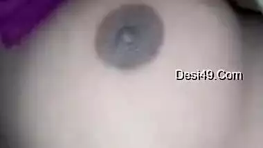 Desi Sleeping Wife Boobs Video Record By Hubby
