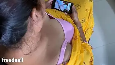 Indian Step Sister Watching Blue Film