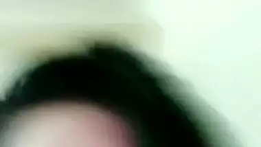 Huge boobs wife fingering pussy in thinking of lover