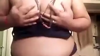 Horny Desi Bhabhi Boobs Sucking and Fingering