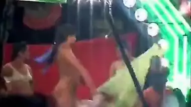 Naked Telugu Girls’ Record Dance On Stage