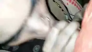 Neighbor Dehati wife giving blowjob on cam