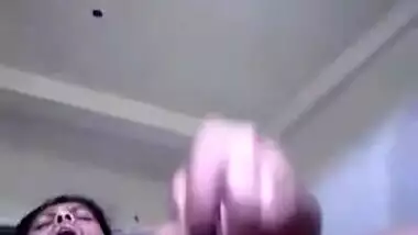 Horny desi bhabhi masterbation with huge toys and loud moaning