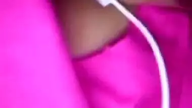 Sweet Bengali college girl showing her big boobs