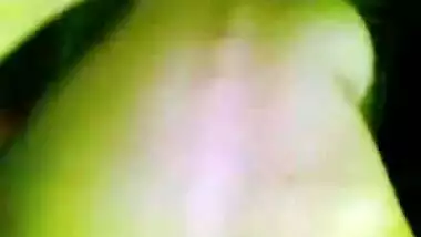 Shy busty Indian GF gets fondled.